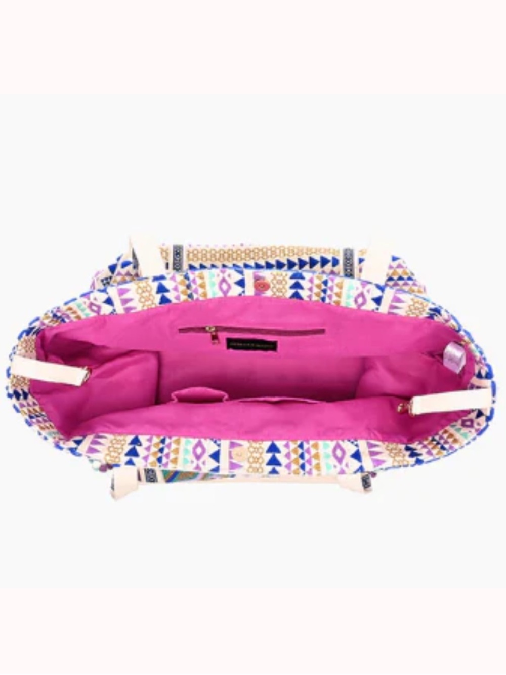 America & Beyond Ella Tribal Embellished Tote - Picture 2 of 8